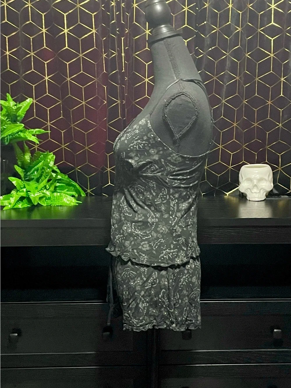 Killstar Moth & Thorn Pajama Set